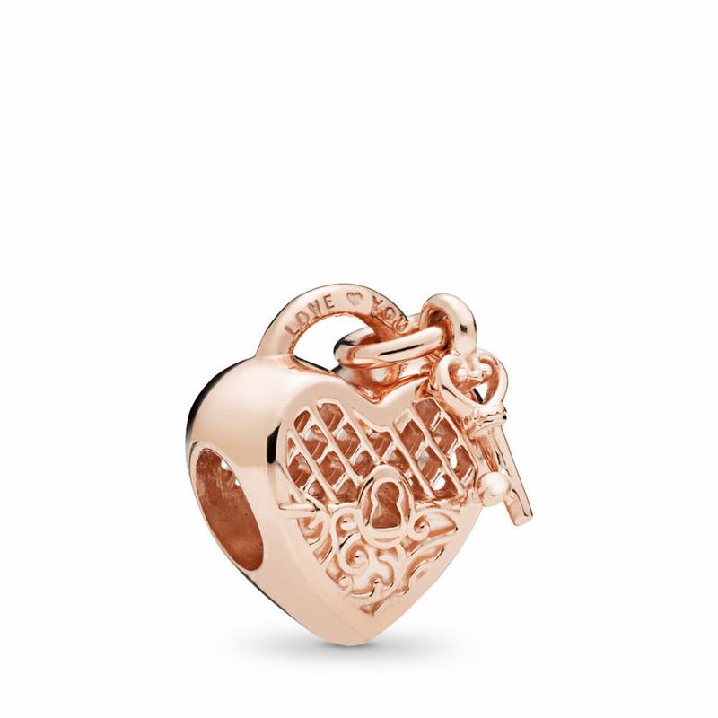 Pandora Rose™ Love You Lock Charm - Pandora Rose - Canada | QH7918AB